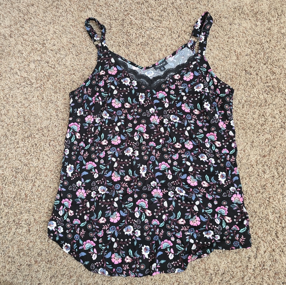 Torrid Spaghetti Strap Top | Size 00 | Like New Condition